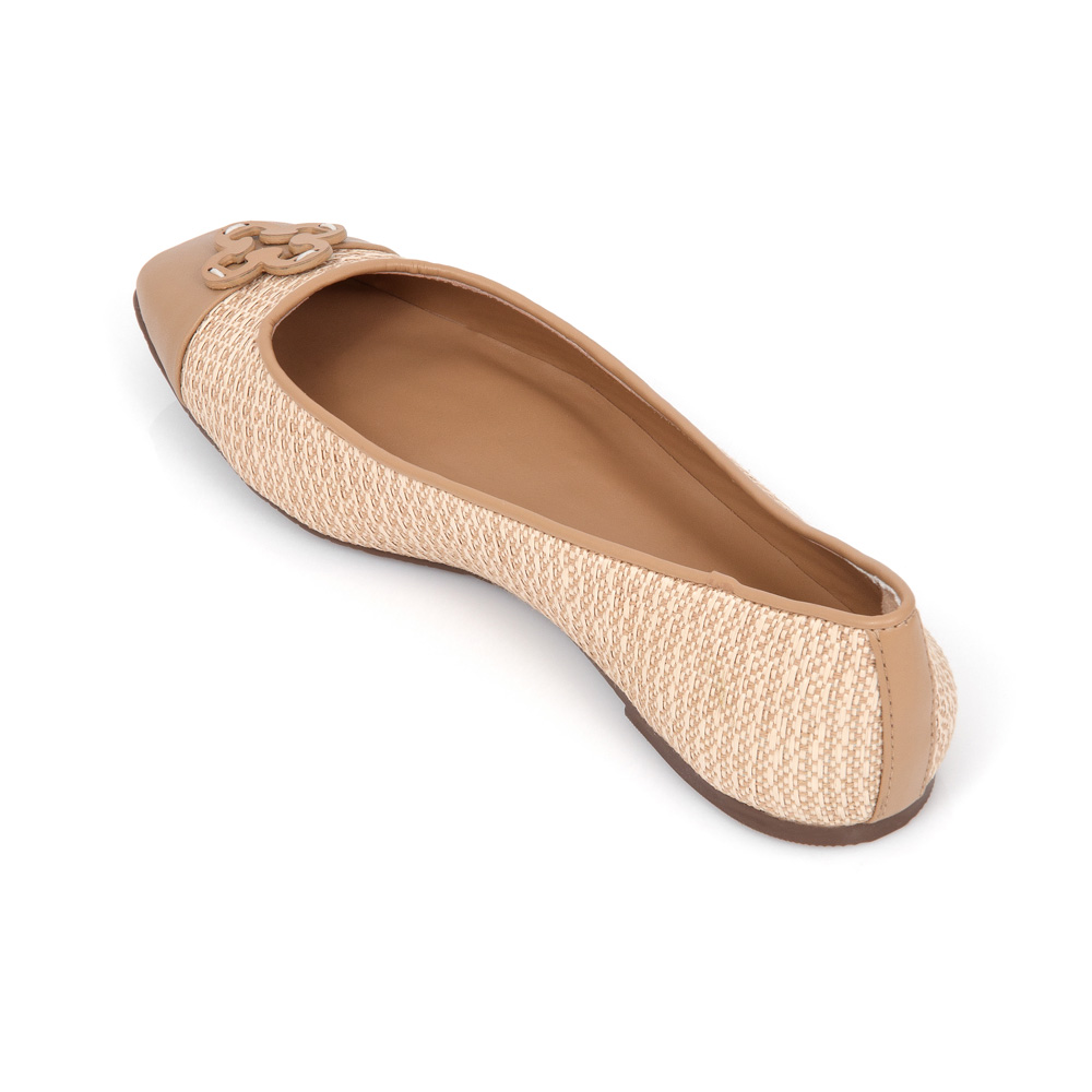 SAPATILHA BICO QUADRADO BEGE NATURALE CRU image number 2