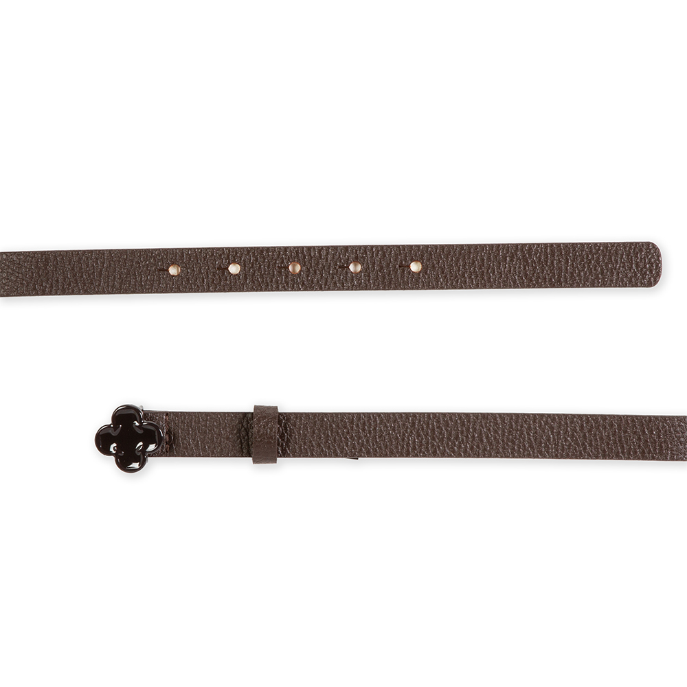 CINTO MARROM DE COURO FEMININO image number 3