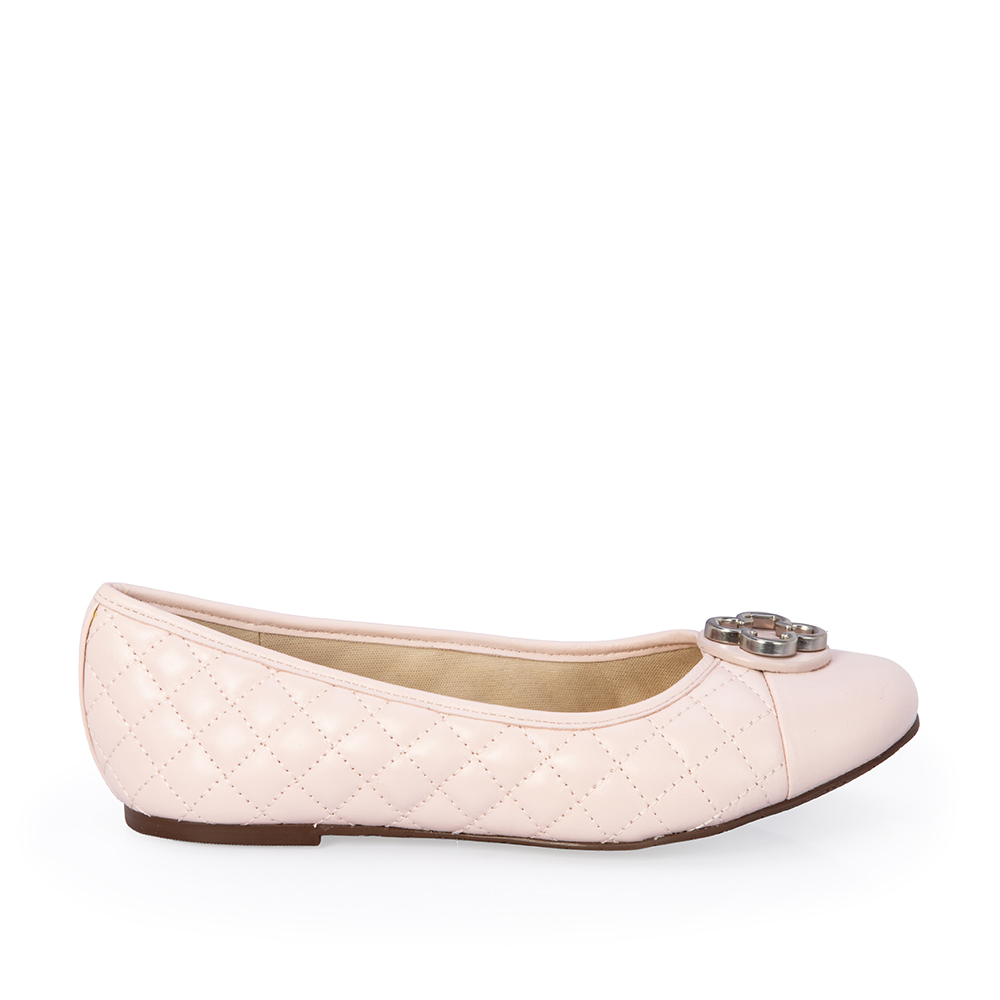 SAPATILHA CATHERINE INFANTIL COURO ROSA PEÔNIA image number 0