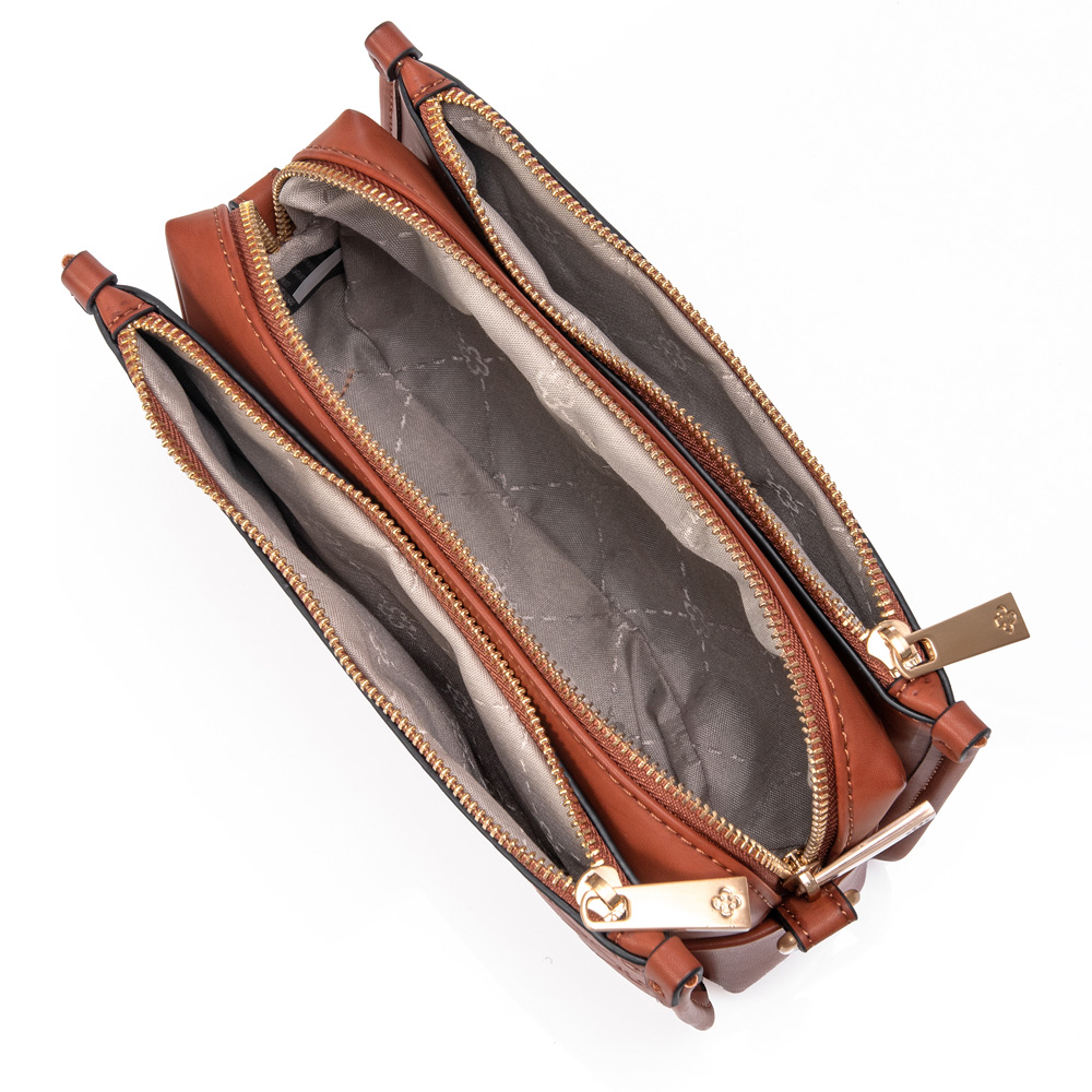 BOLSA CARAMELO TRANSVERSAL SHOULDER BAG image number 4