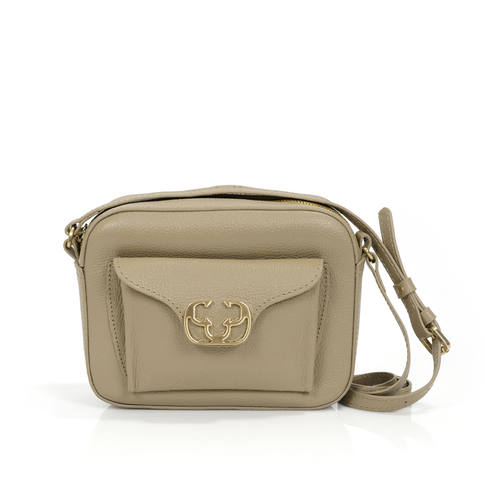 BOLSA PEQUENA TIRACOLO COURO VERDE ALBERO SHOULDER BAG image number 0