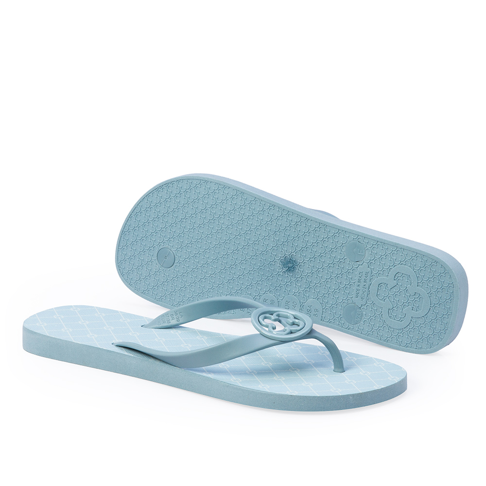 KIT CHINELO DE DEDO INJETADO E LEN&Ccedil;O AZUL image number 3