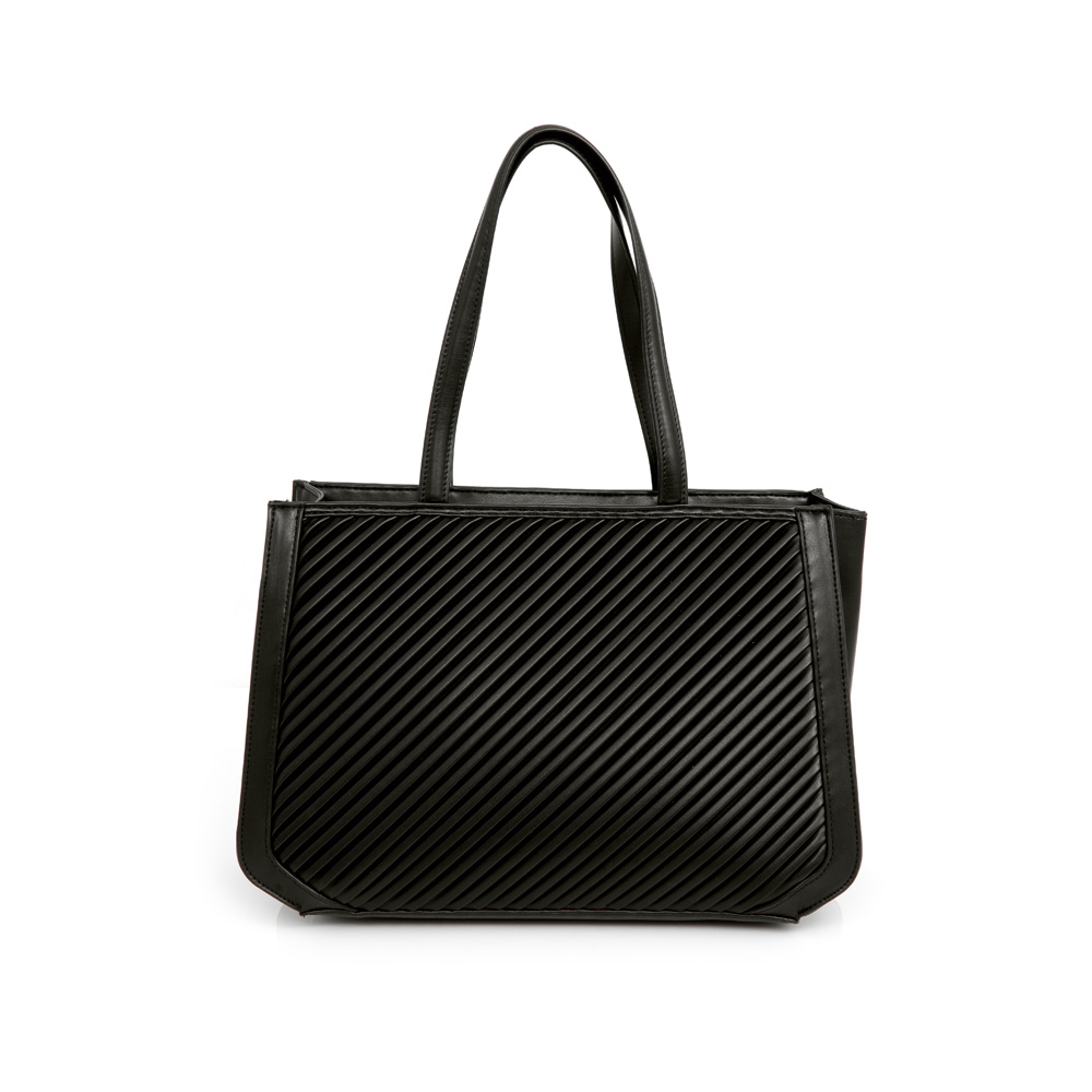 BOLSA MÉDIA PRETA SHOPPER image number 2