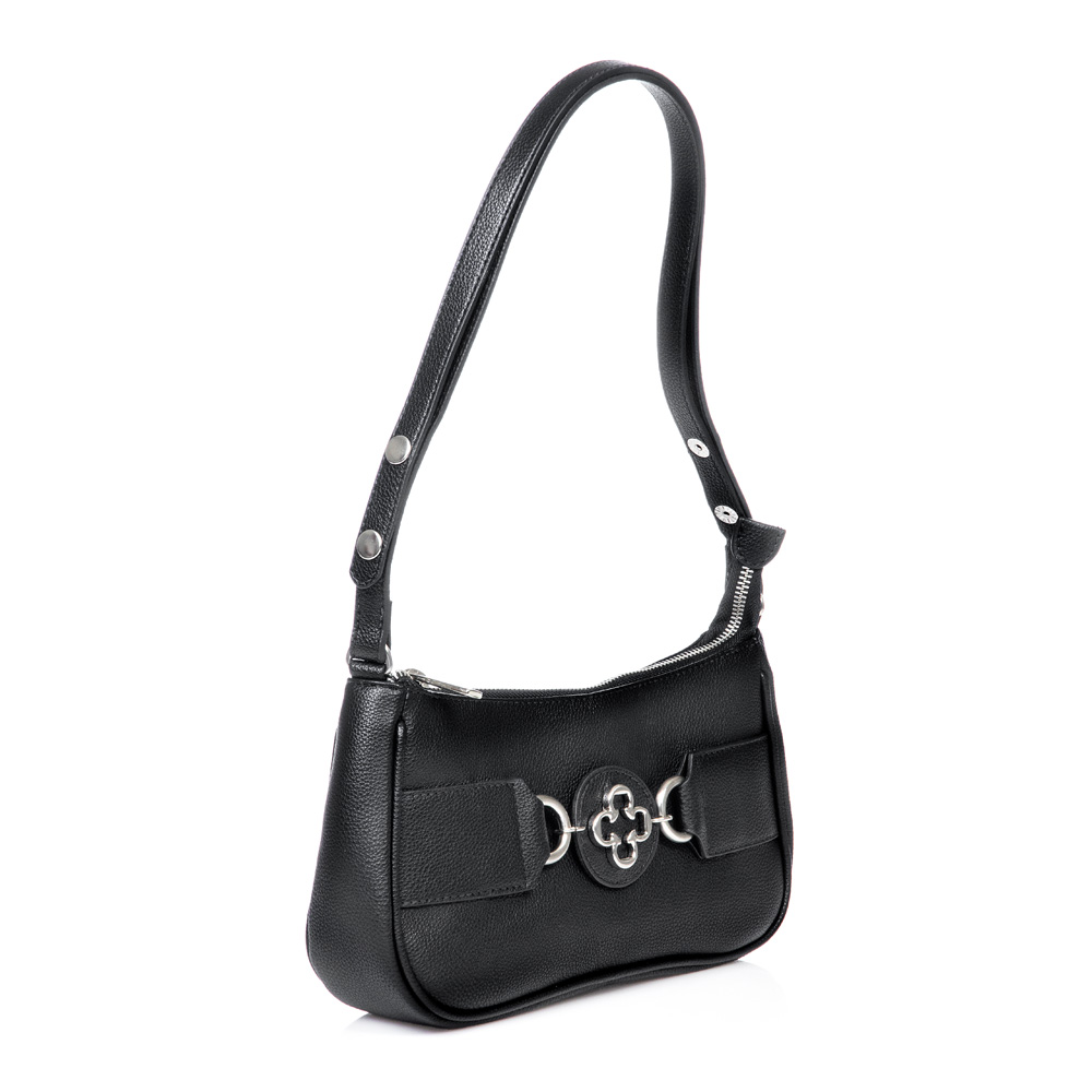 BOLSA BAGUETE PRETA image number 1