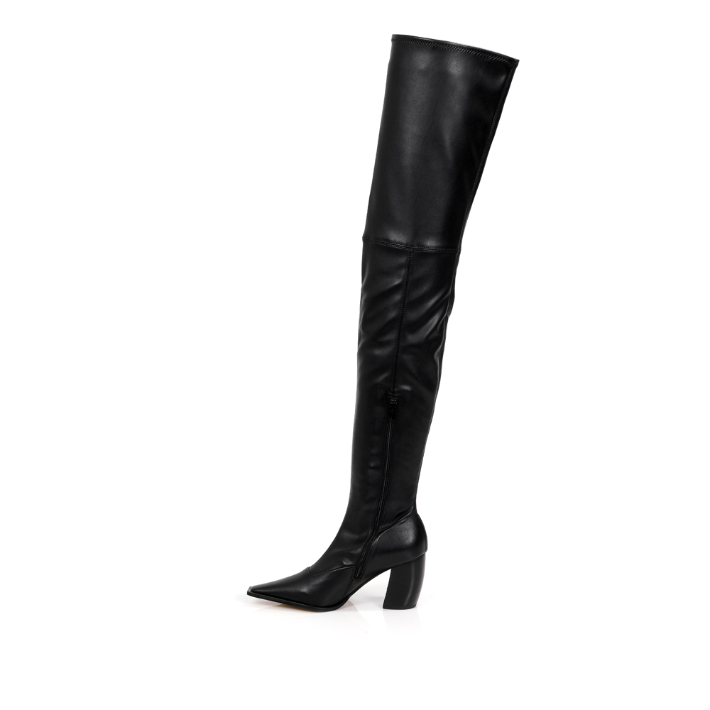 BOTA OVER THE KNEE PRETA STRECH image number 3