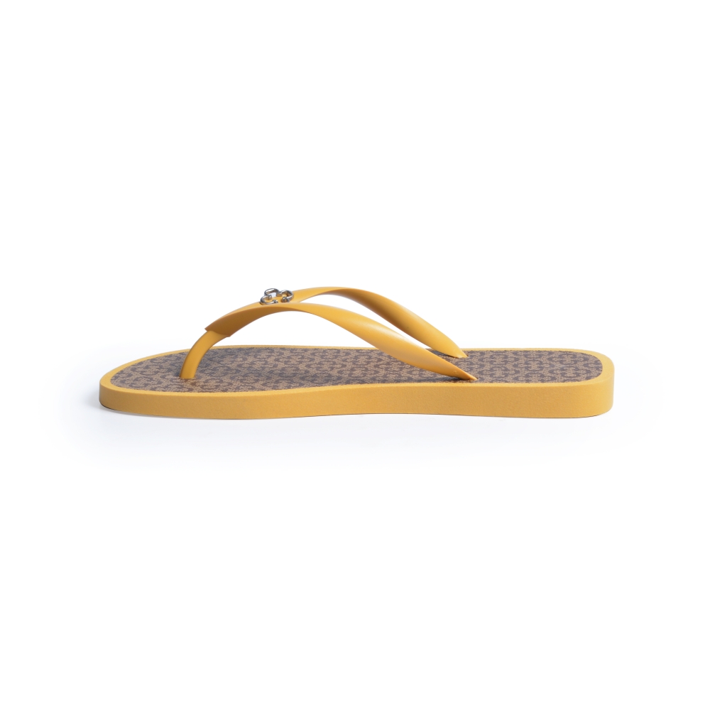 CHINELO DE DEDO INJETADO MONOGRAMA AMARELO DAMASCO image number 3
