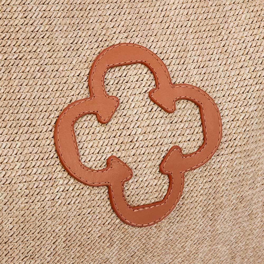 BOLSA GRANDE CARAMELO PALHA SHOPPER image number 3