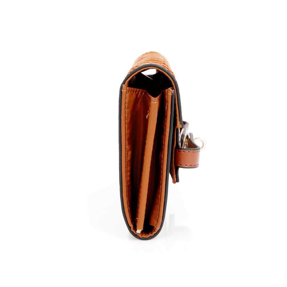 CARTEIRA M&Eacute;DIA CARAMELO MONOGRAMA image number 1