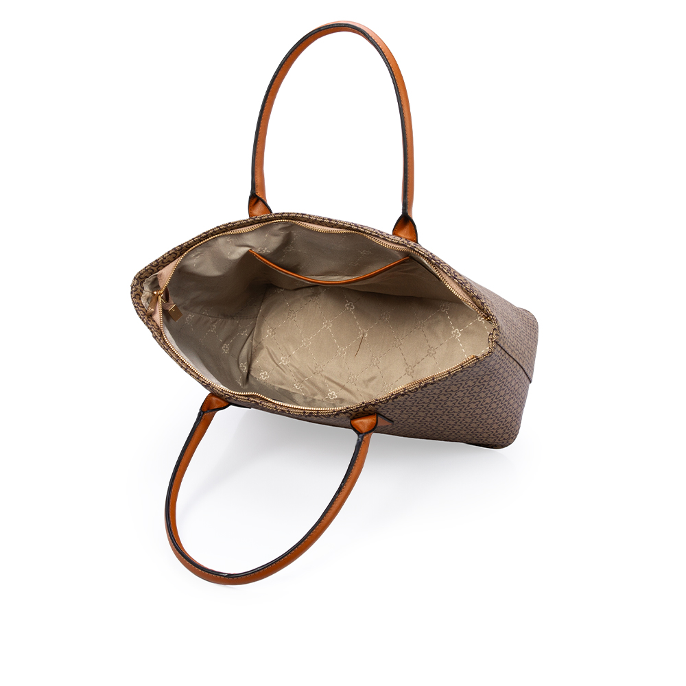 BOLSA GRANDE CARAMELO MONOGRAMA SHOPPER image number 4