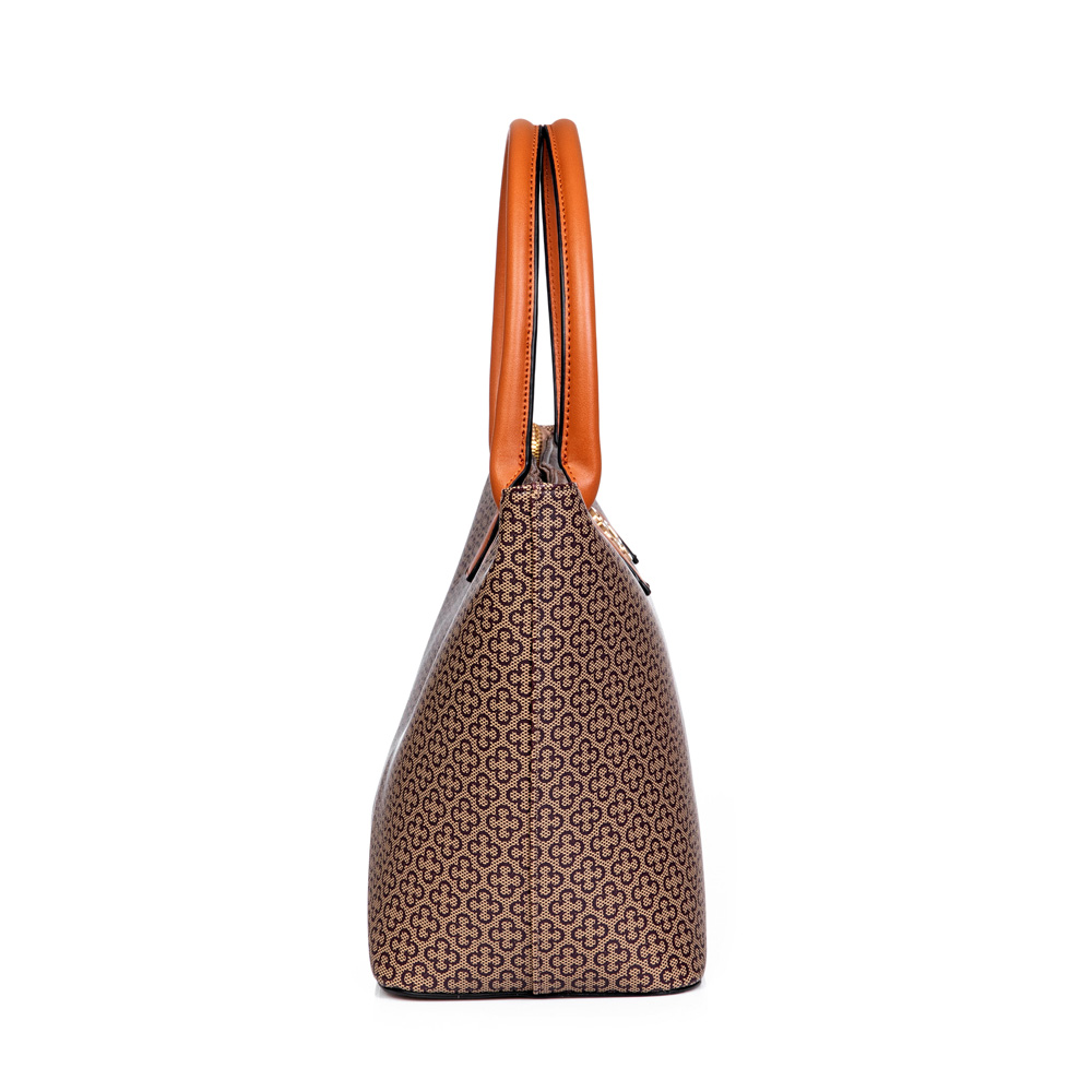 BOLSA GRANDE DONATA CARAMELO CAMEL SHOPPER image number 2