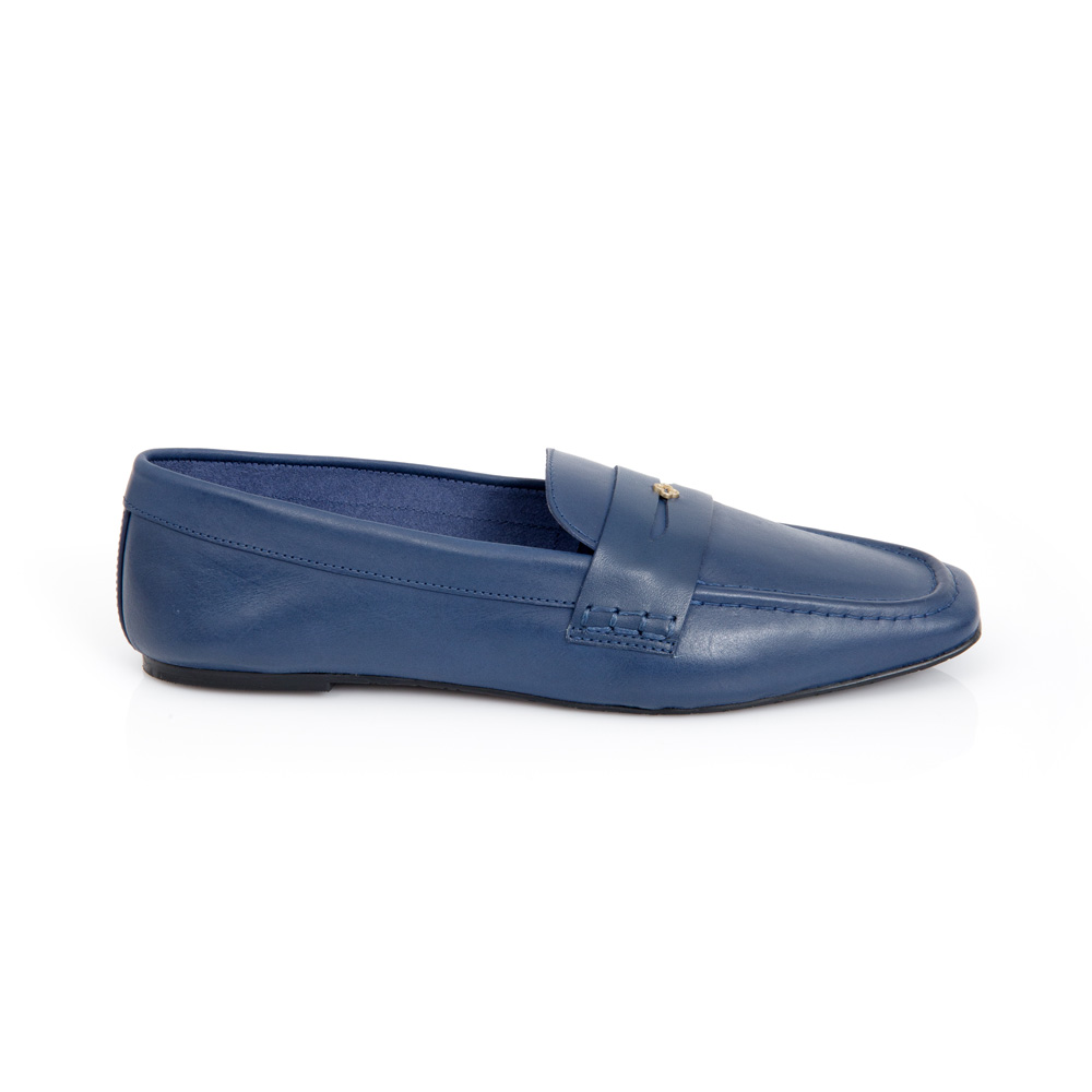 LOAFER MOCASSIM DE COURO MARINHO AZZURRO image number 0