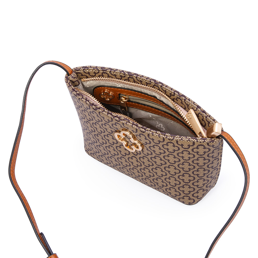 BOLSA TIRACOLO CARAMELO MONOGRAMA SHOULDER BAG image number 4