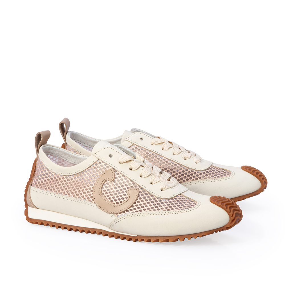 T&Ecirc;NIS FEMININO BRANCO DUNA AMARRA&Ccedil;&Atilde;O DE COURO image number 1