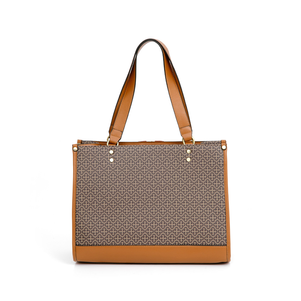 BOLSA GRANDE CARAMELO MONOGRAMA SHOPPER image number 2