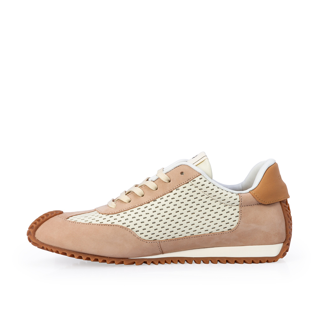 T&Ecirc;NIS FEMININO DE COURO CARAMELO AMARRA&Ccedil;&Atilde;O image number 2