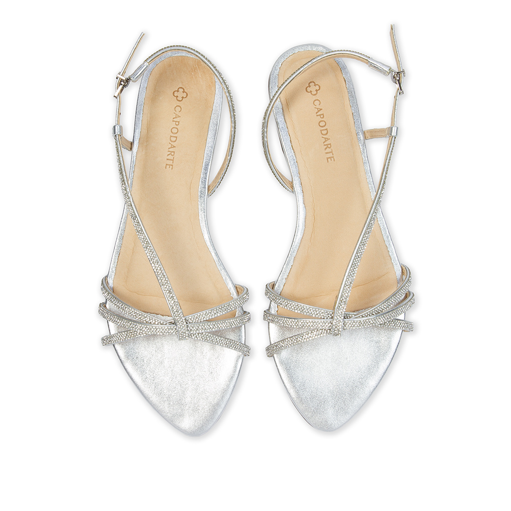 SAND&Aacute;LIA RASTEIRA PRATEADA BRILHOS image number 4