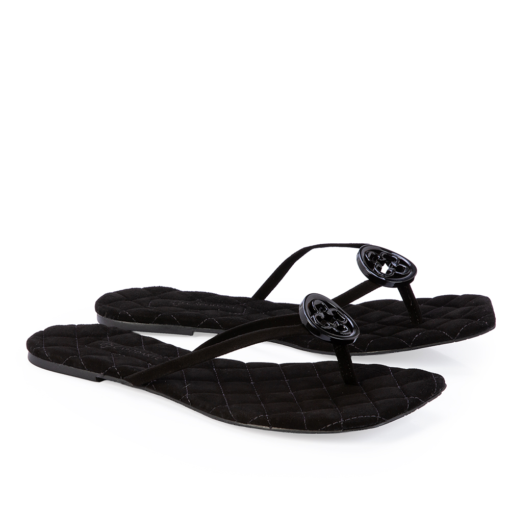 CHINELO RASTEIRO PRETO COURO NOBUCK image number 1
