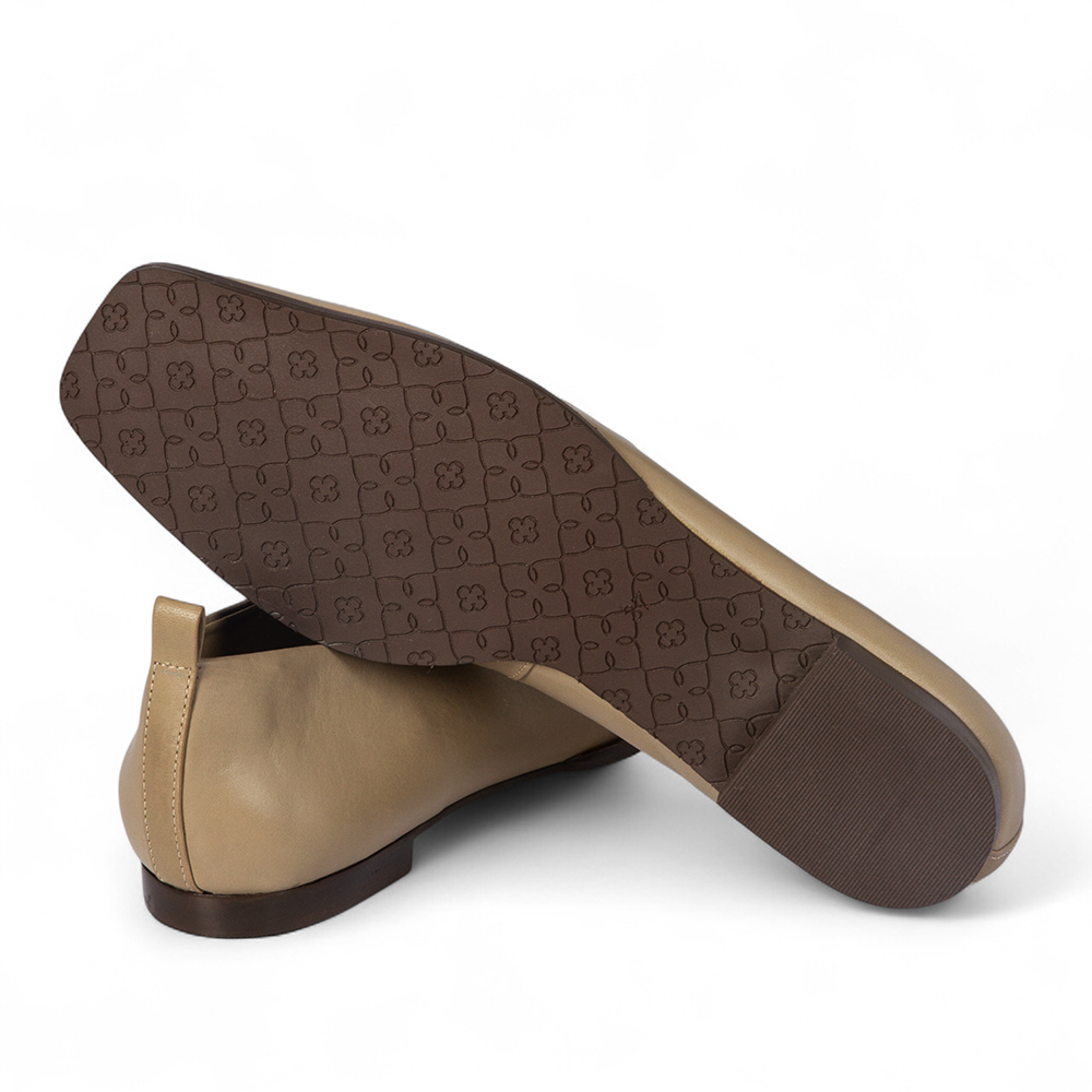 LOAFER MOCASSIM  VERDE ALBERO DE COURO BICO QUADRADO image number 3