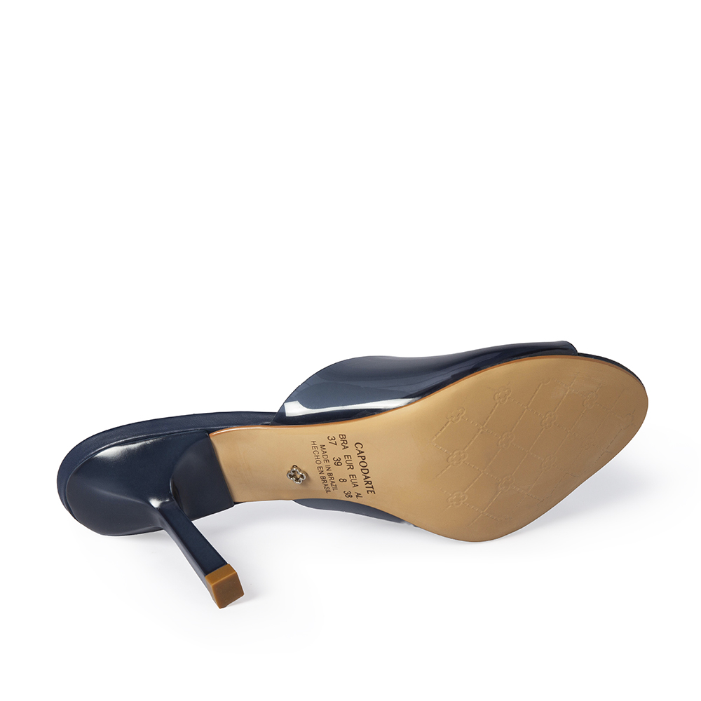 MULE SALTO ALTO AZUL MARINHO image number 3