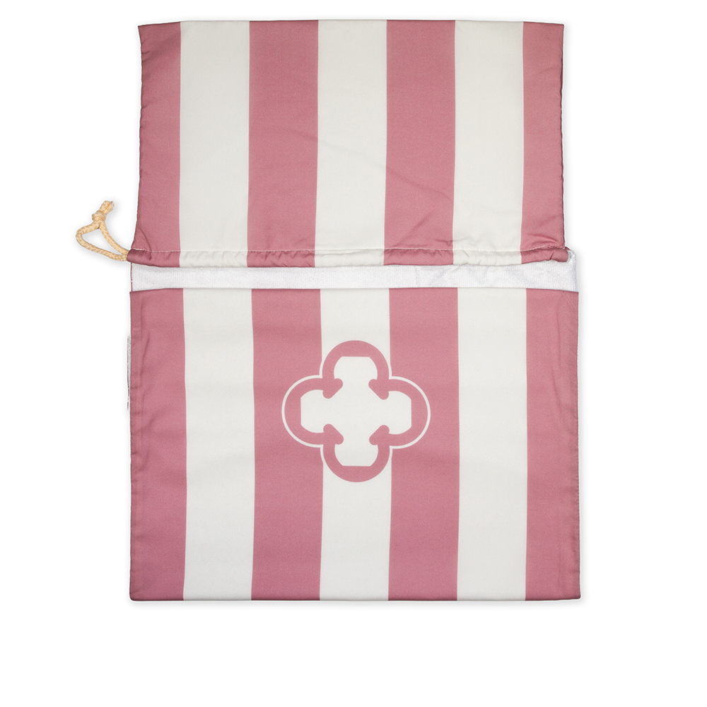 KIT CHINELO DE DEDO ROSA + CAPA DE CADEIRA PRAIA VIRA BOLSA image number 3