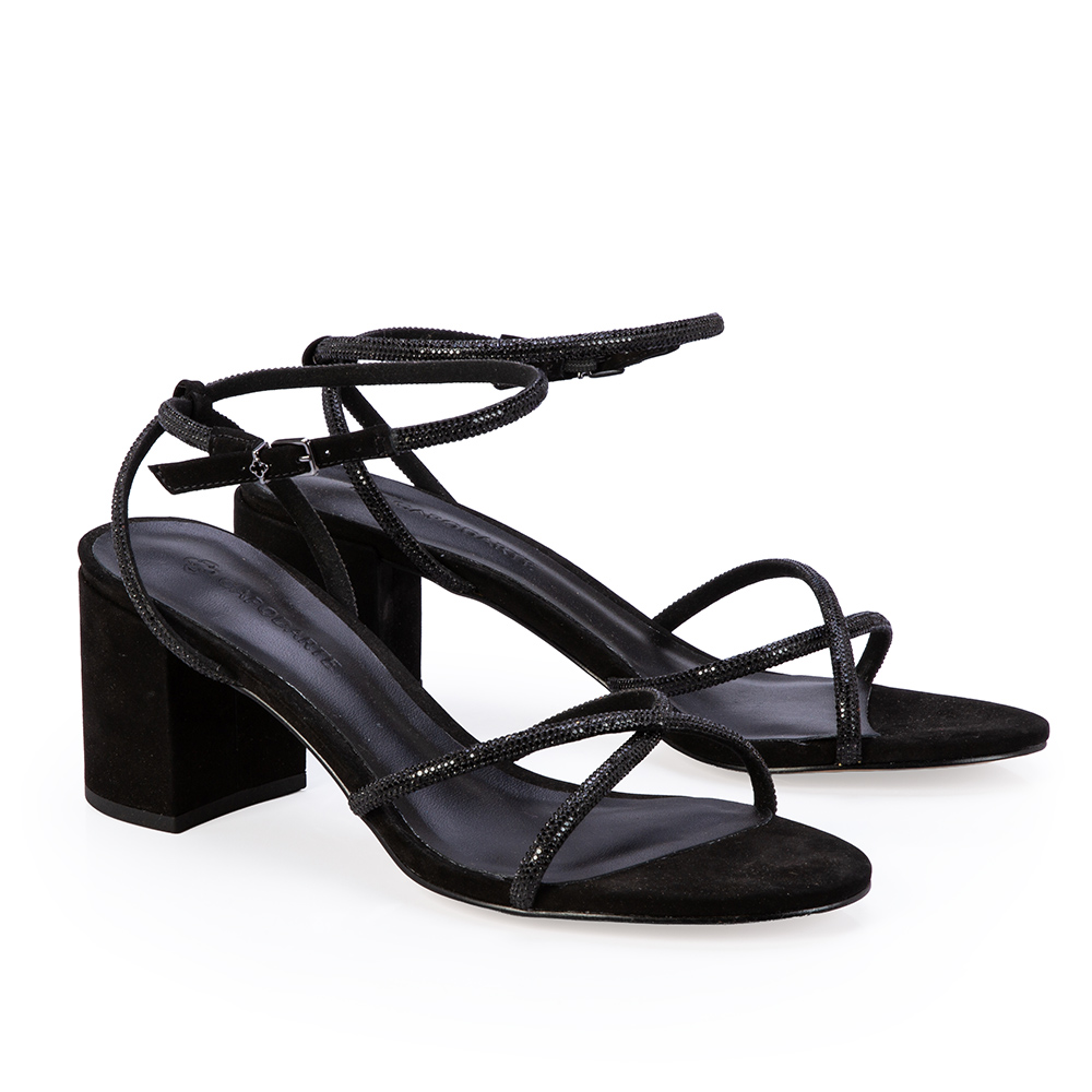 SAND&Aacute;LIA PRETA SALTO BLOCO HOTFIX image number 1