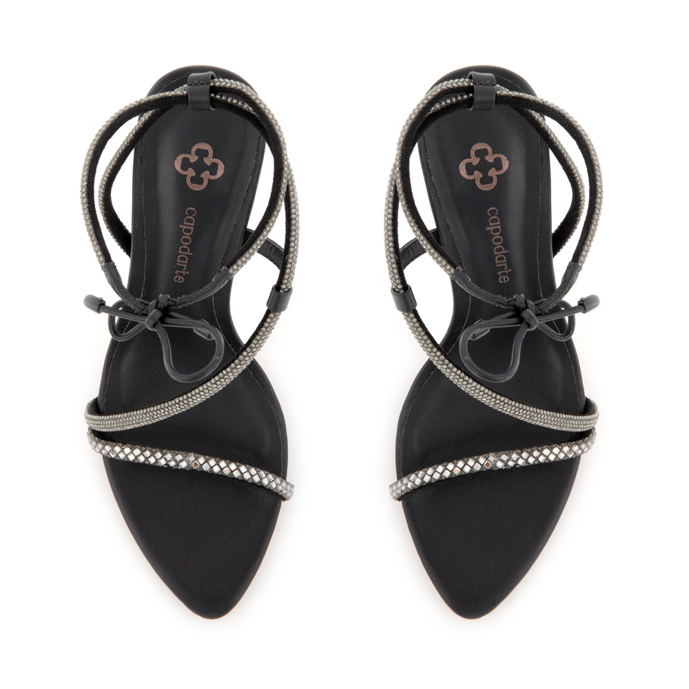 SAND&Aacute;LIA SALTO ALTO FINO PRETA PEDRARIAS image number 4