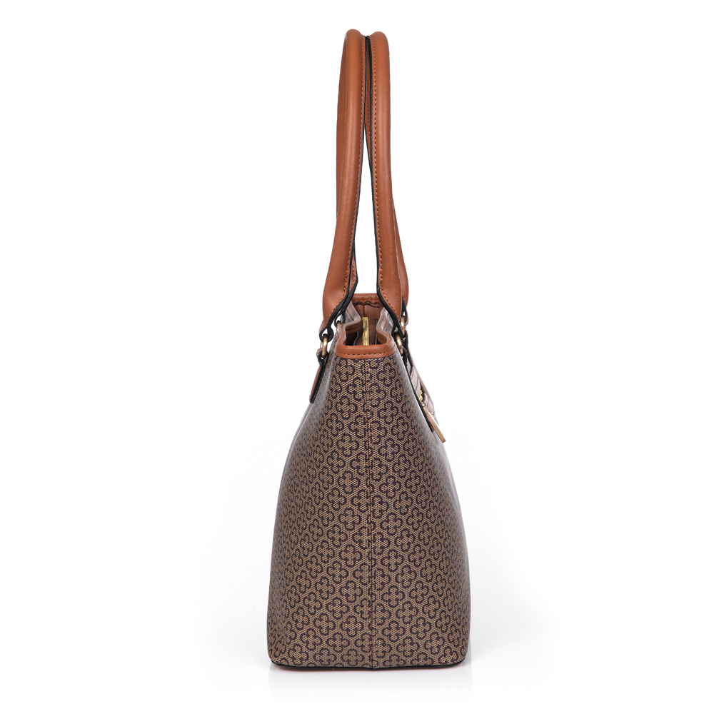 BOLSA CARAMELO SHOPPER MONOGRAMA image number 1