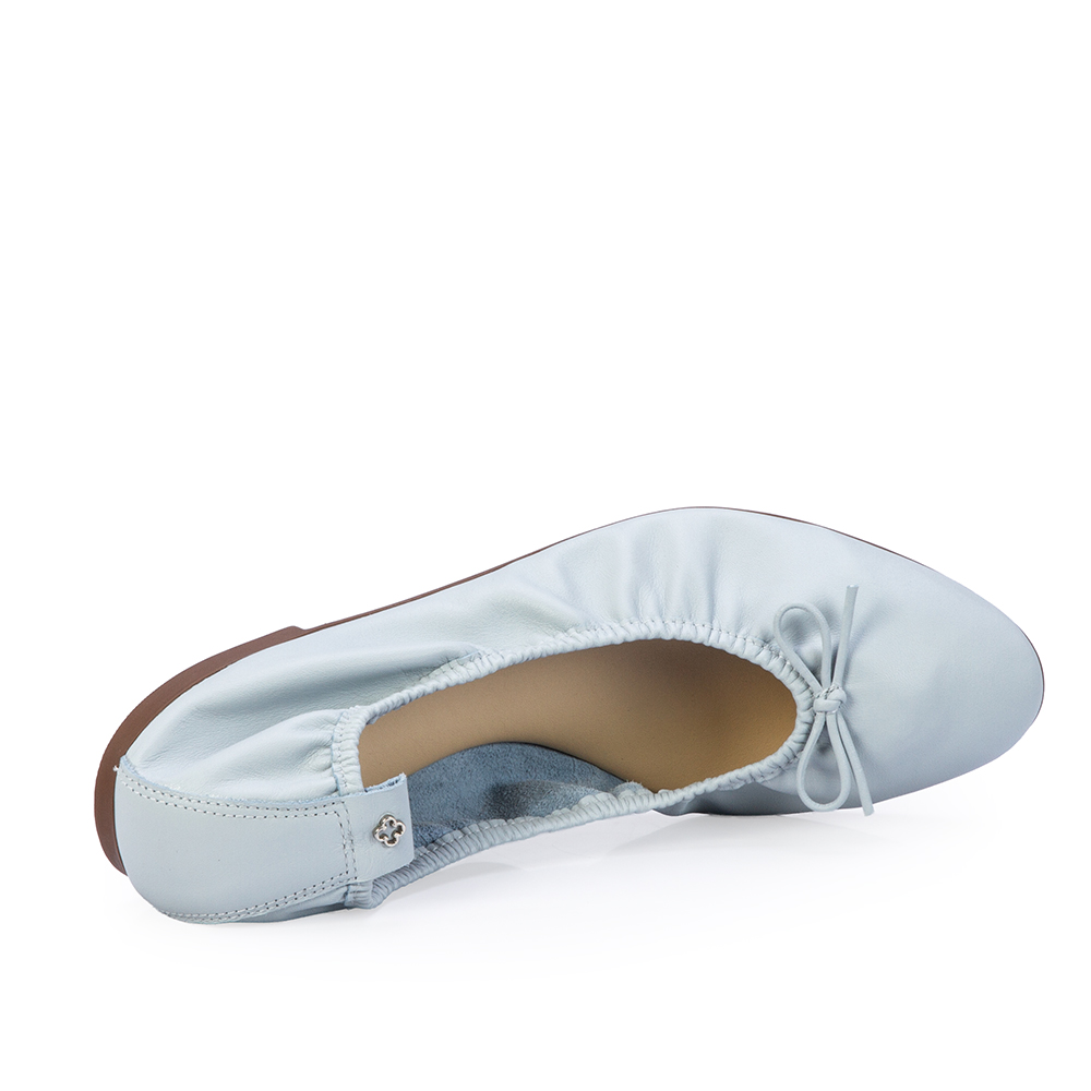 SAPATILHA AZUL TURMALINA LA&Ccedil;O DE COURO image number 4