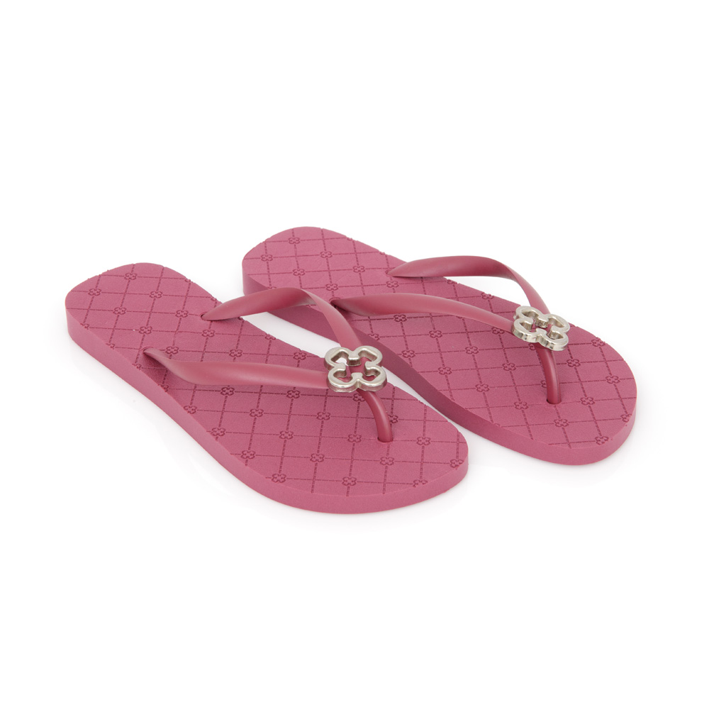 CHINELO DE DEDO ROSA JASMIN MONOGRAMA image number 1