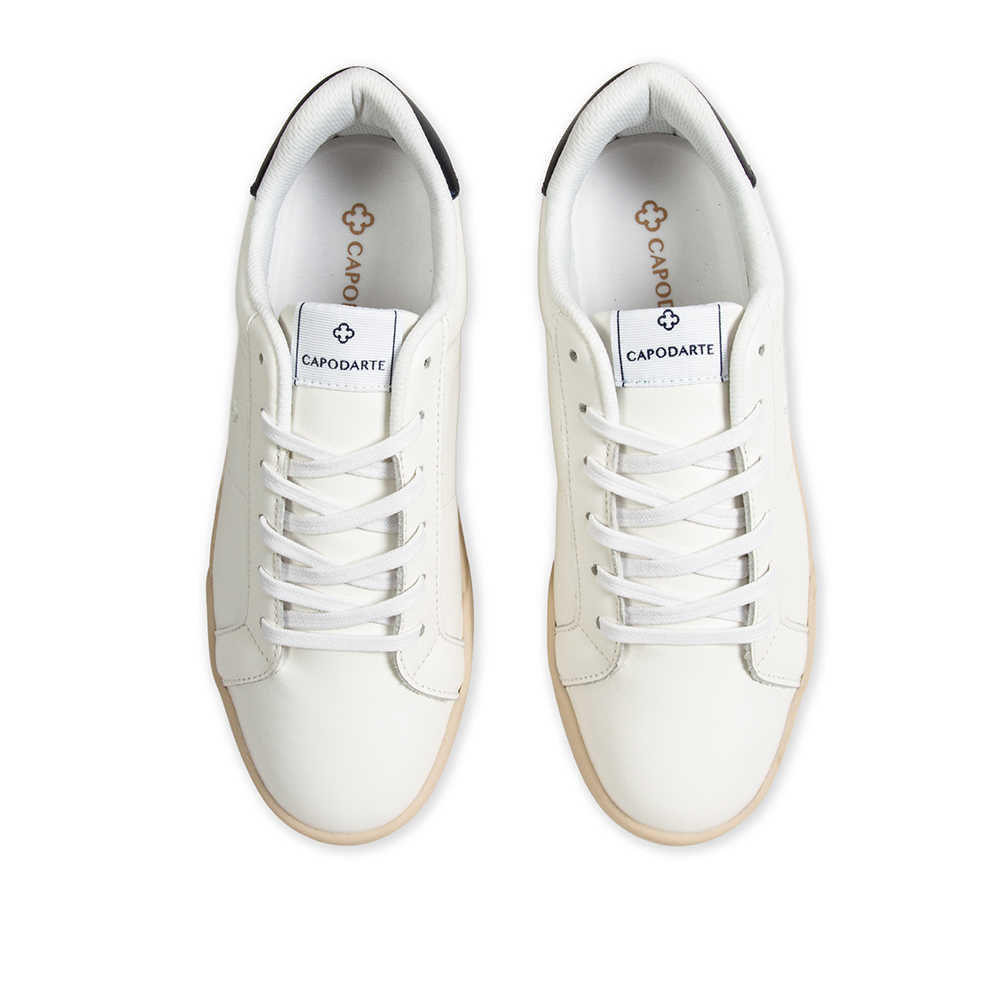 T&Ecirc;NIS FEMININO BRANCO COURO AMARRA&Ccedil;&Atilde;O image number 4