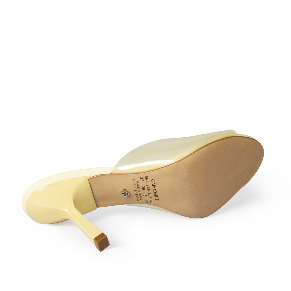 MULE SALTO ALTO CREME BRULLE image number 3