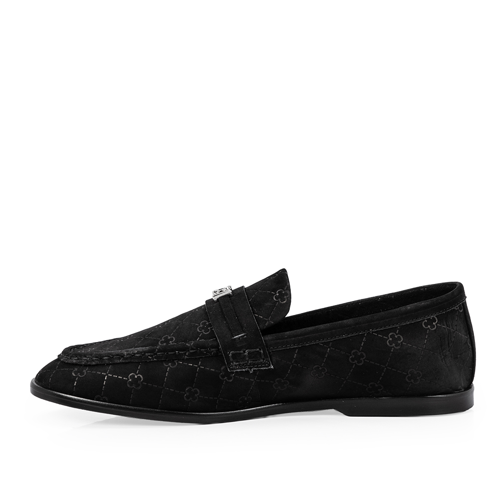 LOAFER MOCASSIM PRETO DE COURO MONOGRAMA image number 2