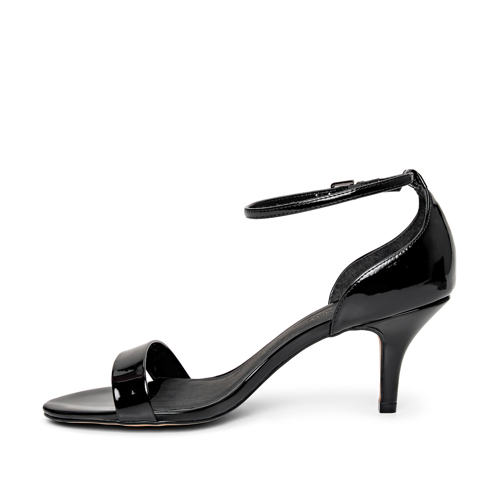 SAND&Aacute;LIA SALTO FINO PRETA VERNIZ image number 2