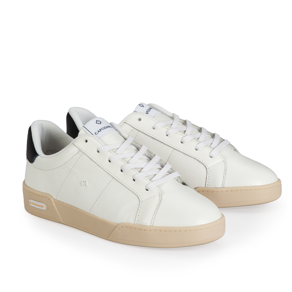 T&Ecirc;NIS FEMININO BRANCO COURO AMARRA&Ccedil;&Atilde;O image number 1