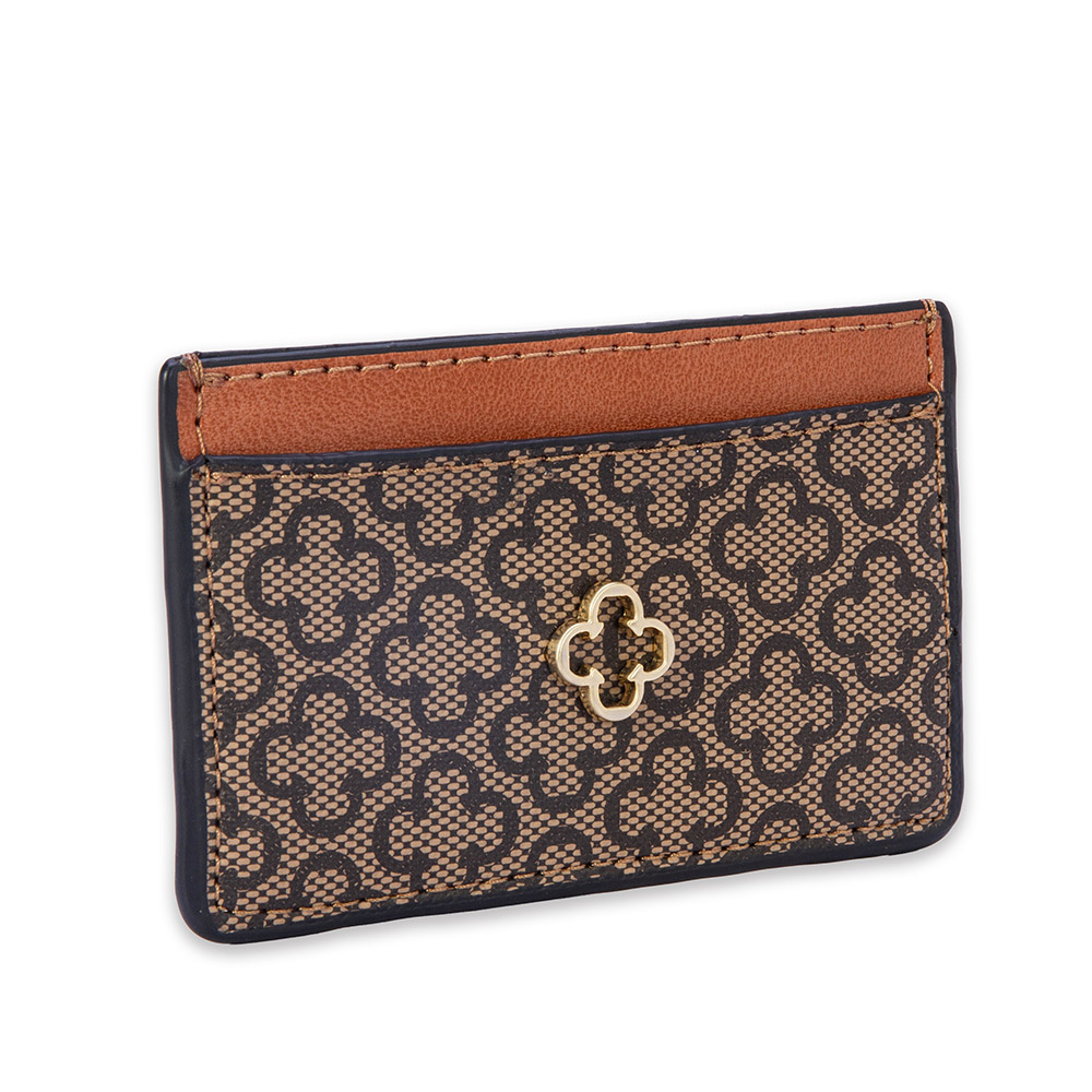 PORTA CART&Atilde;O BEGE MONOGRAMA image number 1