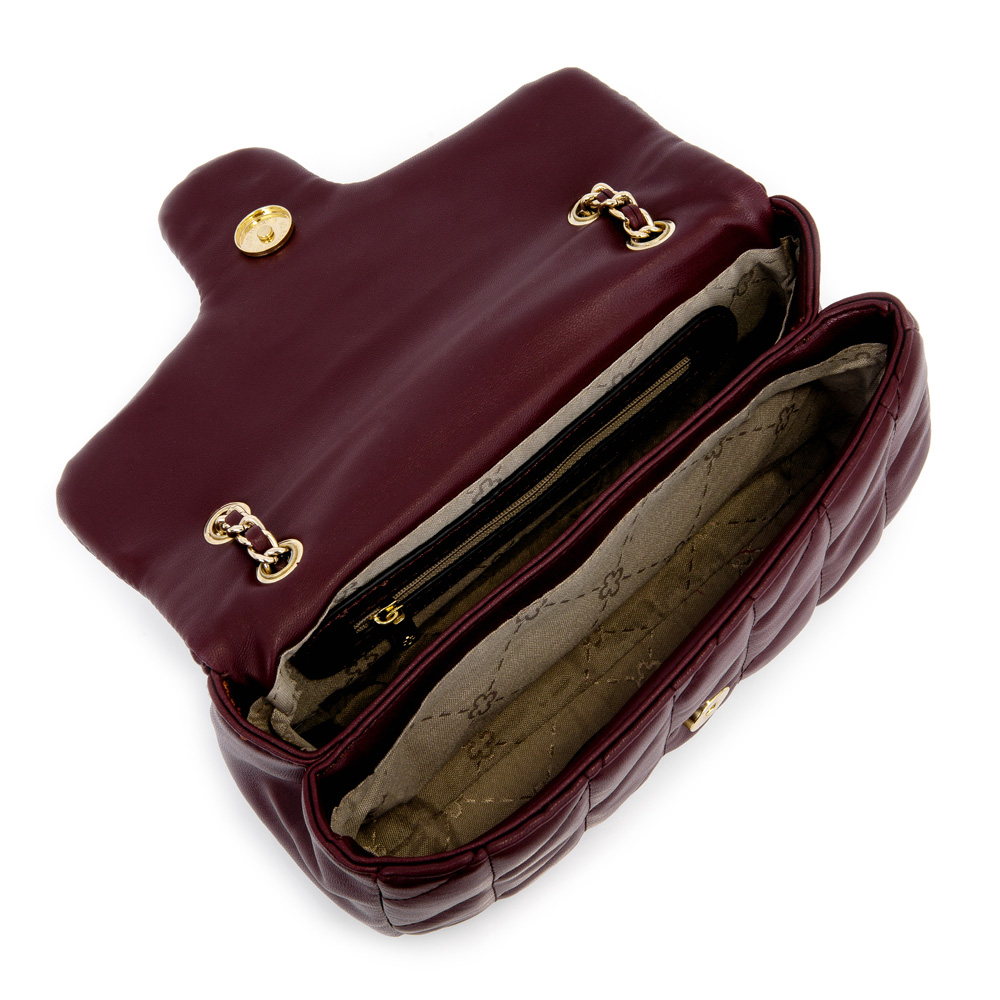 BOLSA PEQUENA TIRACOLO BORD&Ocirc; MATELASS&Ecirc; AL&Ccedil;A CORRENTE image number 4