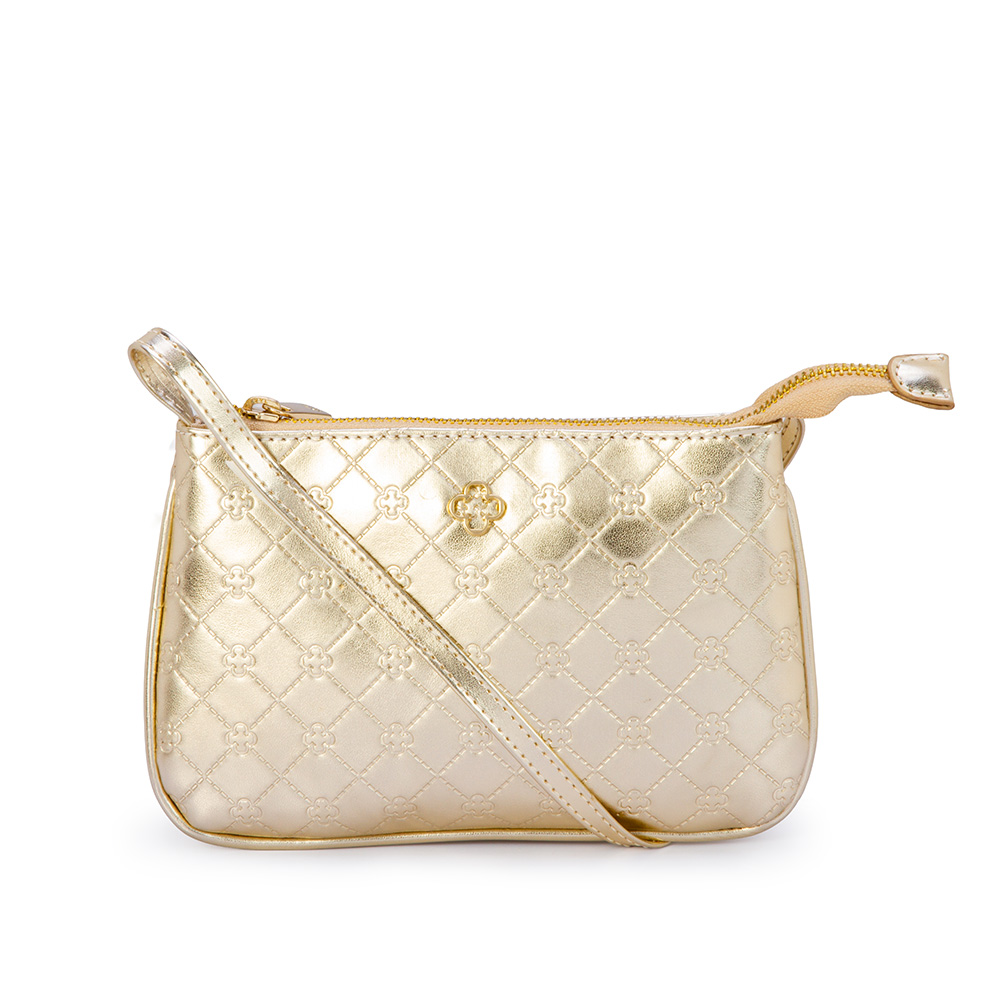 BOLSA TIRACOLO DOURADA MONOGRAMA SHOULDER BAG image number 0