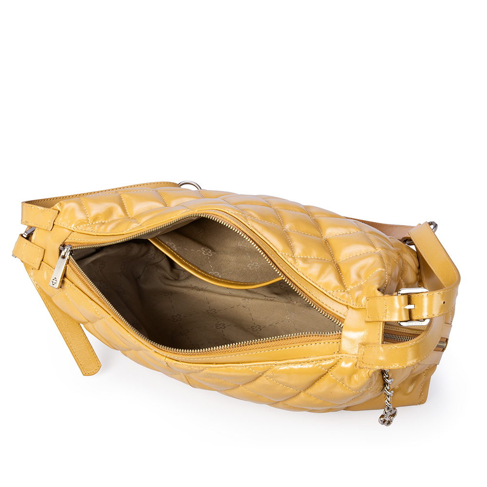 BOLSA SHOULDER BAG COURO NAPA VETRO SAVANA image number 4