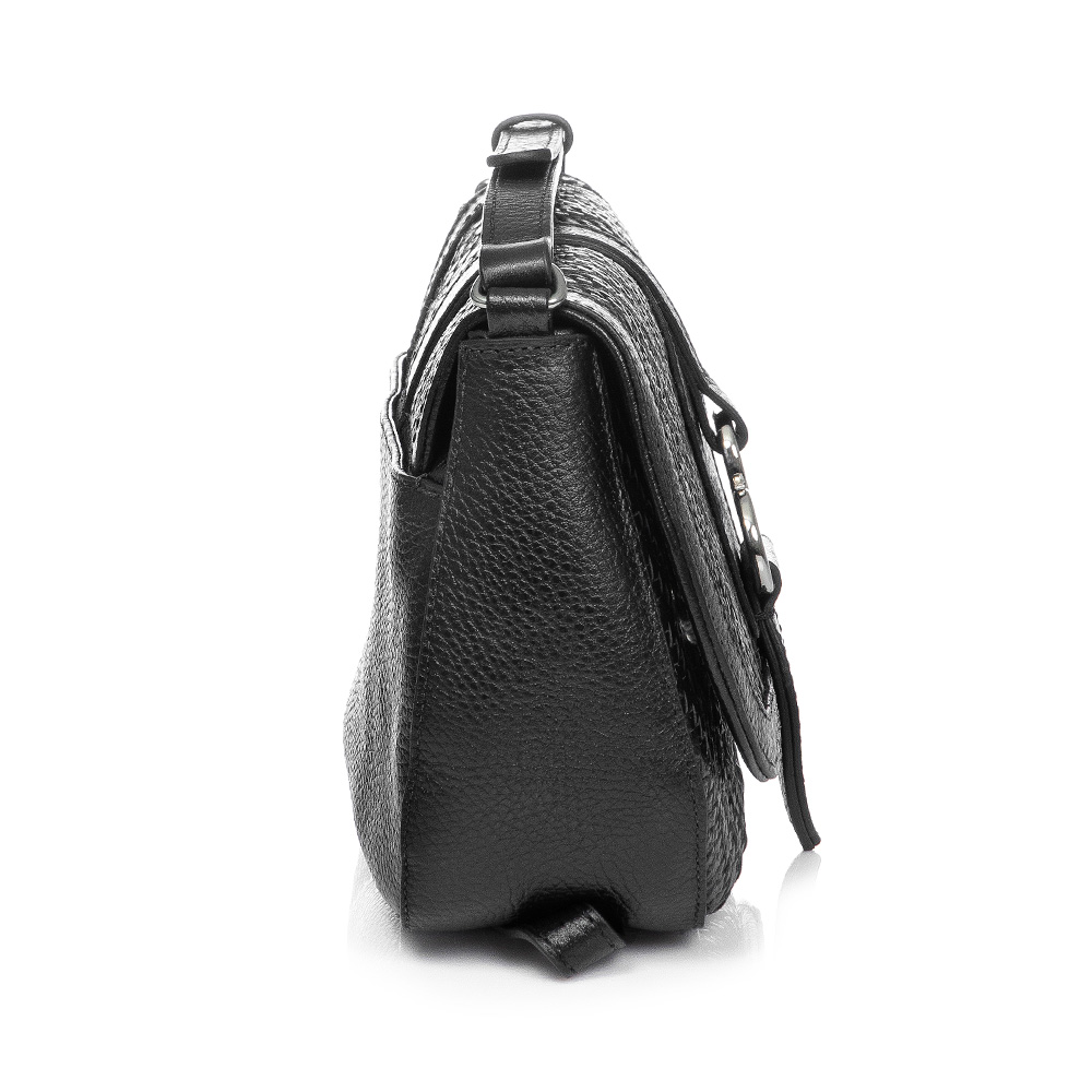 BOLSA PRETA TIRACOLO COURO TRESSÊ image number 2