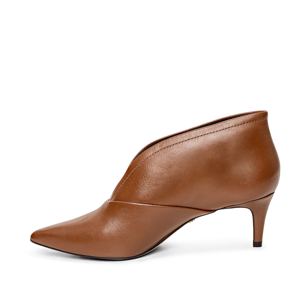 BOTA CANO CURTO CARAMELO DE COURO image number 2