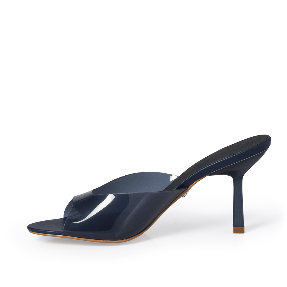 MULE SALTO ALTO AZUL MARINHO image number 2