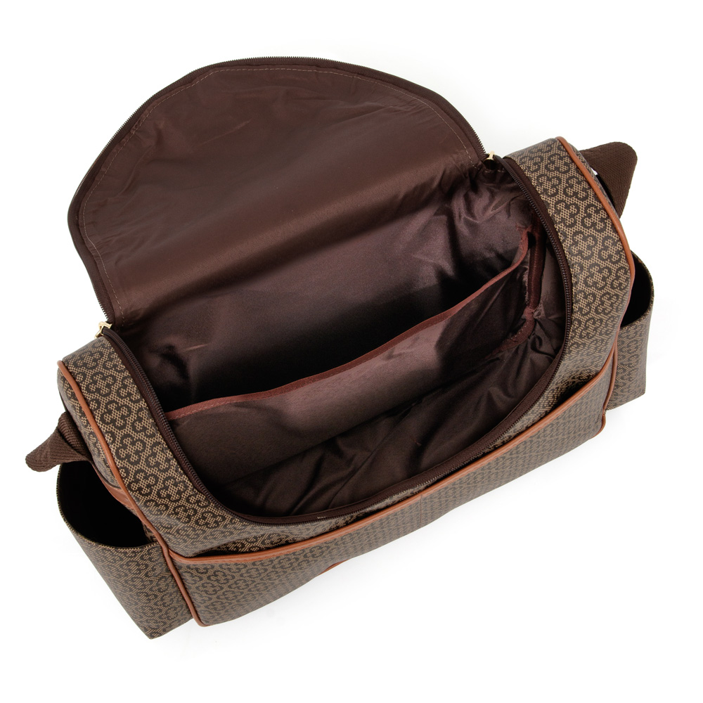 MALA MATERNIDADE BEGE MONOGRAMA image number 4