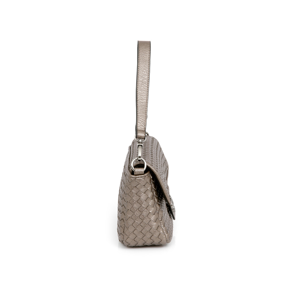 BOLSA PEQUENA TRESSET CINZA image number 1