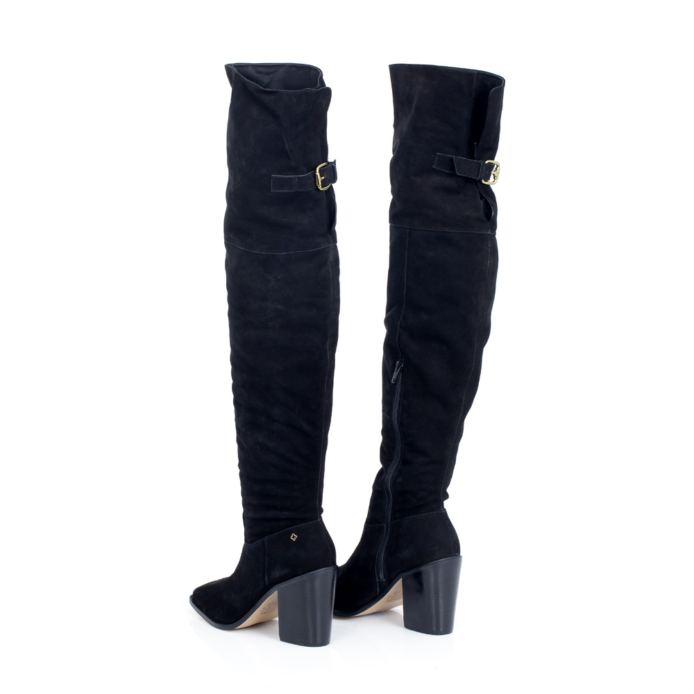 BOTA OVER PRETA COURO NOBUCK image number 2