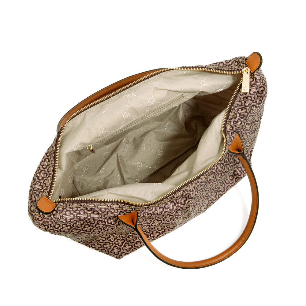 BOLSA GRANDE CARAMELO MONOGRAMA SHOPPER image number 4