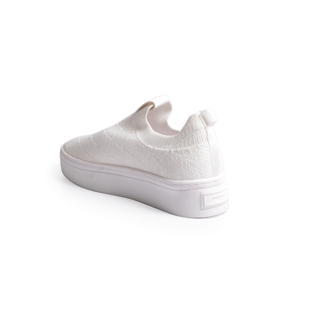 T&Ecirc;NIS FEMININO SLIP ON KNIT MATELASS&Ecirc; BRANCO image number 3