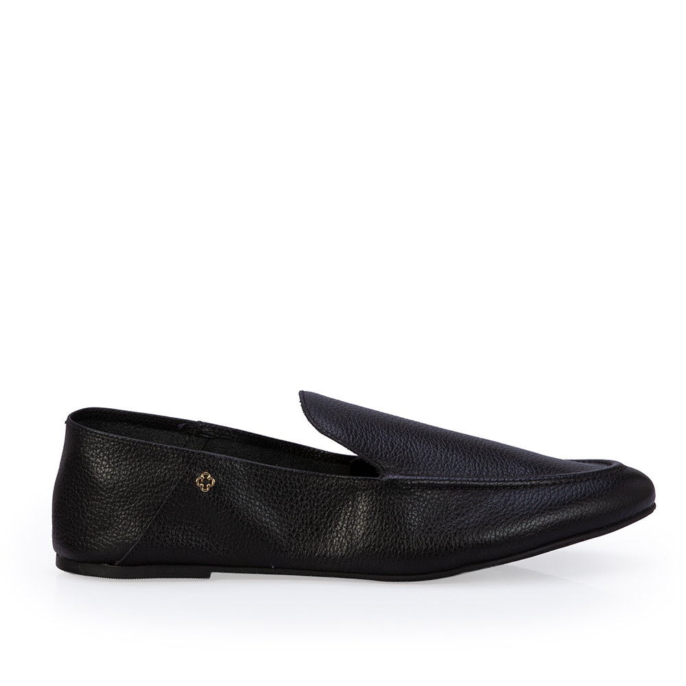 LOAFER PRETO COURO SAVAGE image number 0