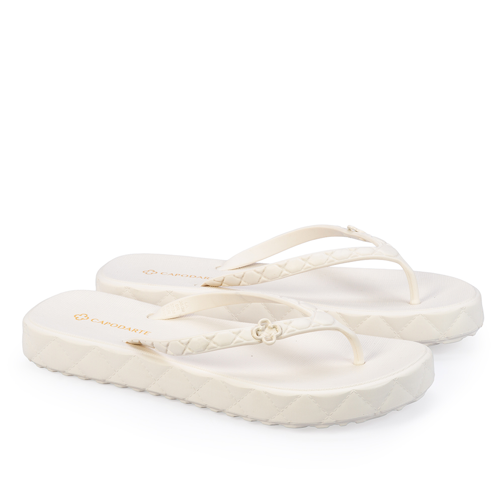 CHINELO DE DEDO PLATAFORMA BRANCO MATELASS&Ecirc; image number 1