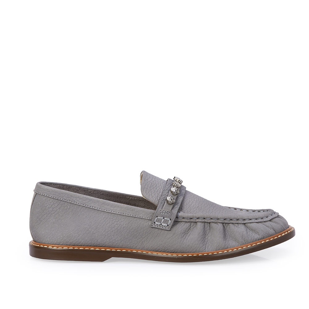 LOAFER COURO NOBUCK CARBONO image number 0