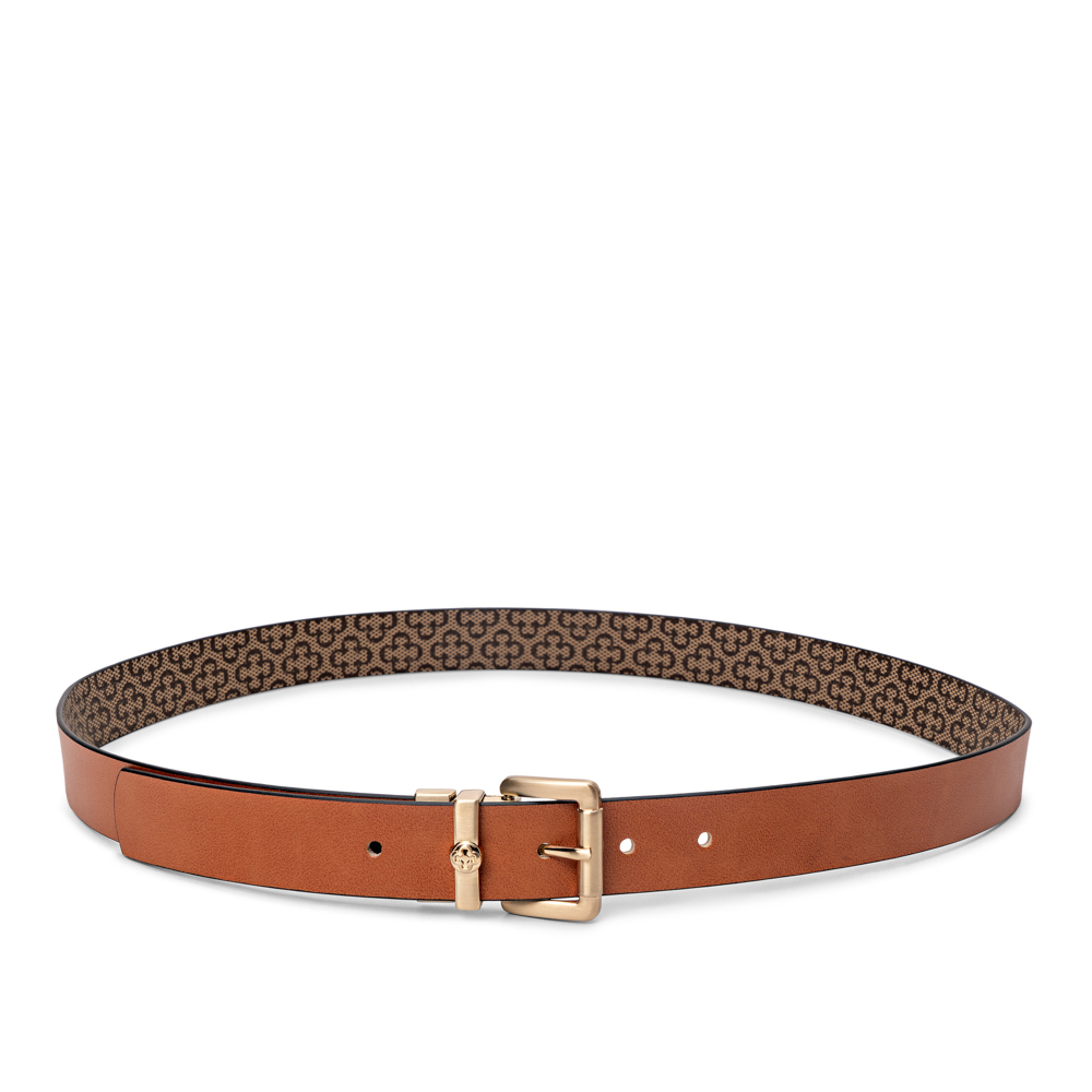 CINTO FEMININO CARAMELO MONOGRAMA image number 1